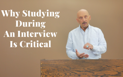 Why Studying DURING An Interview Is Critical